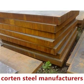 Corten Steel EN10025-5 S355J2W+N platos